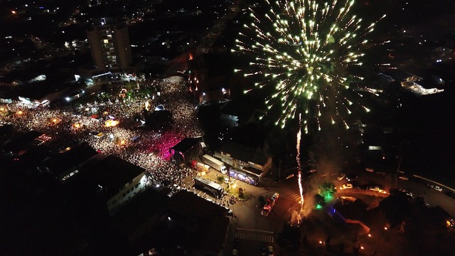 Réveillon 2025 em Machadinho foi grandioso e com recorde de público