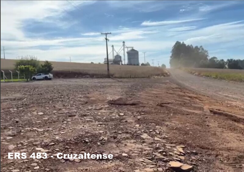 Administração de Cruzaltense anuncia mais asfalto em direção a Entre Rios do Sul