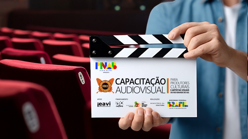 Curso gratuito capacita artistas do RS a usar vídeo para impulsionar projetos culturais